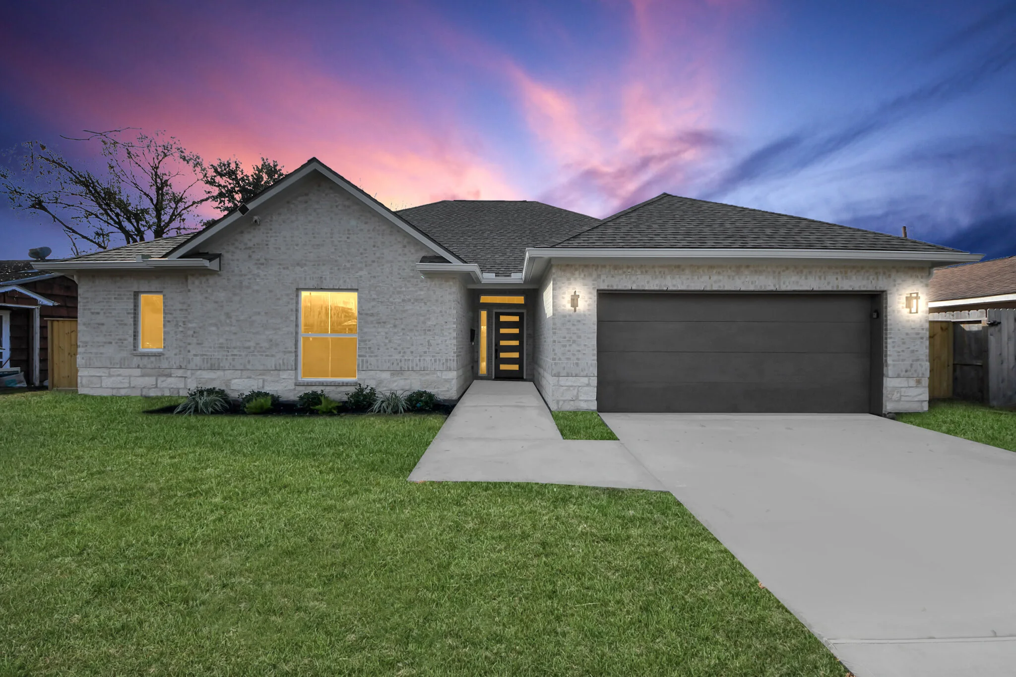 Completed Gammage residential exterior