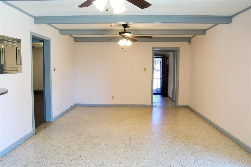 Earlier open living area