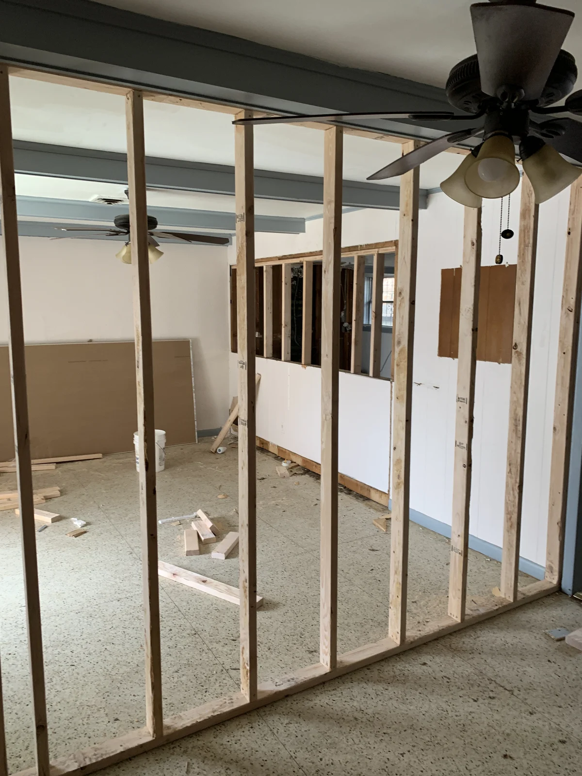 New interior room framing