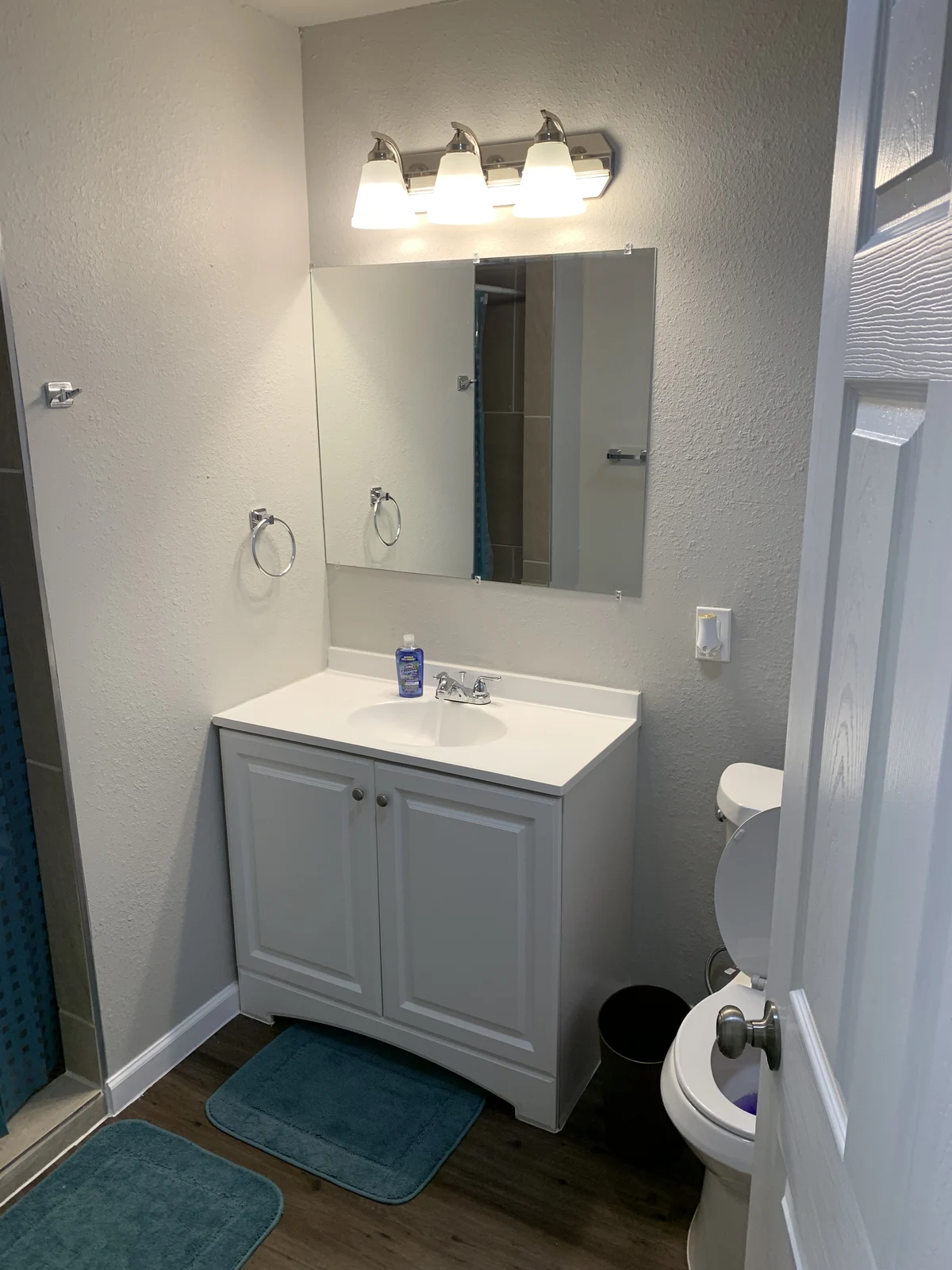 Later bathroom view