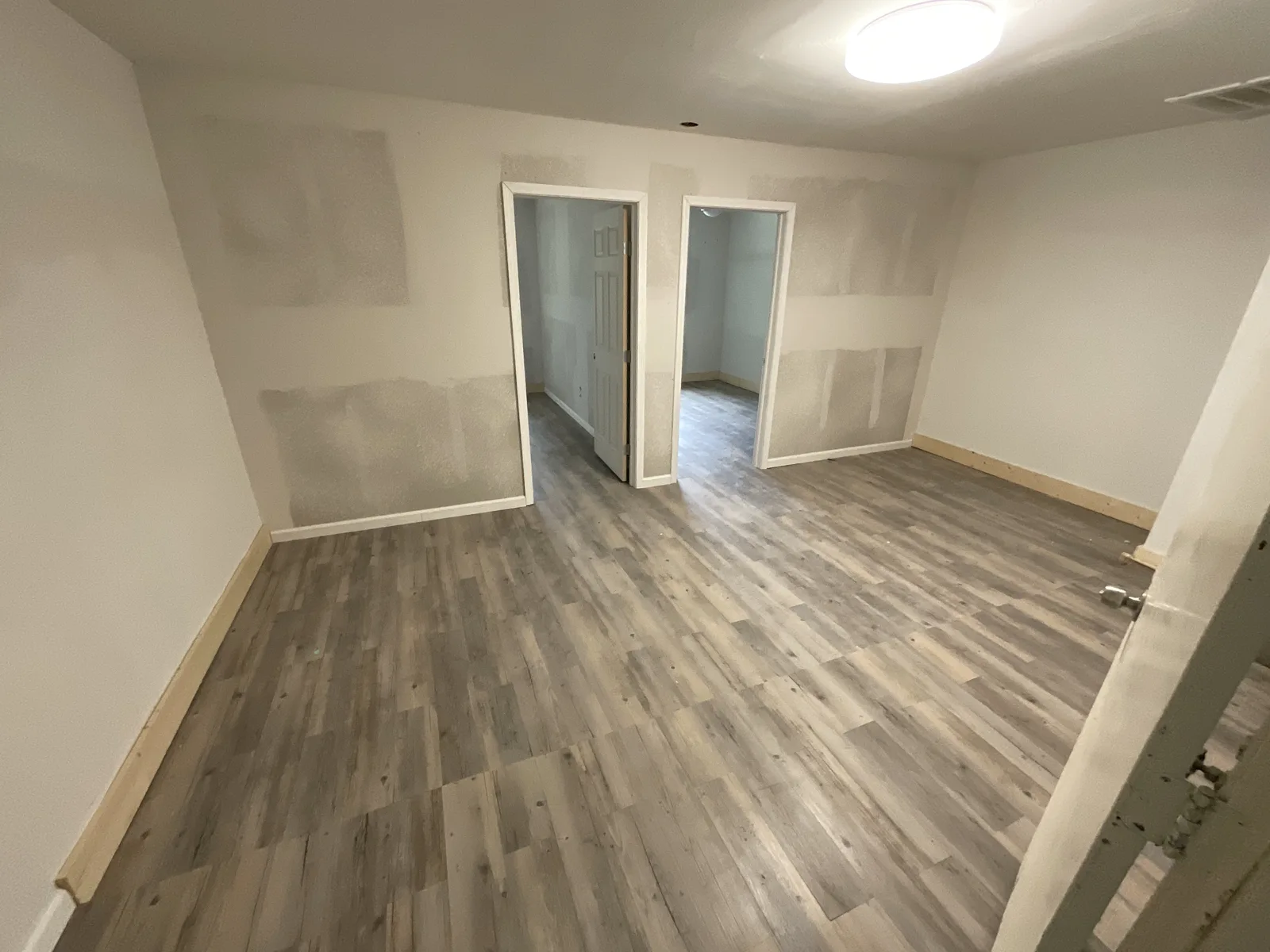 Flooring and wall-finish work