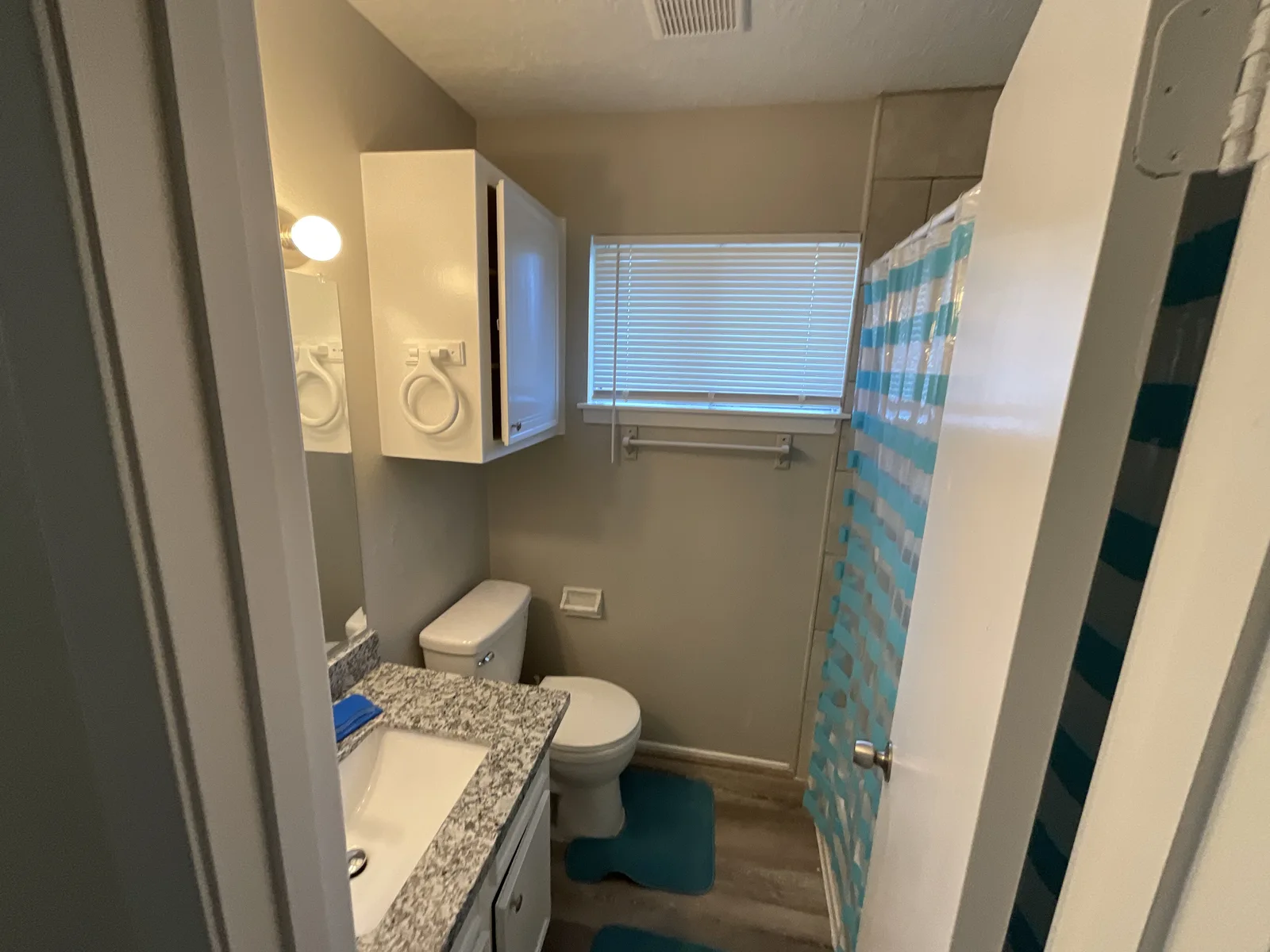 Later bathroom view